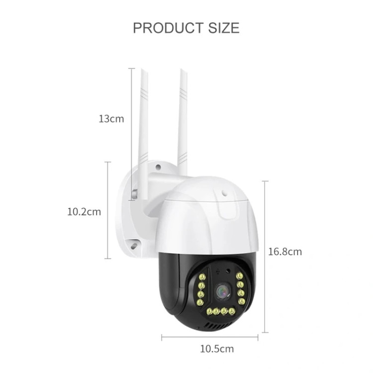 دوربین مداربسته تحت شبکه چرخشی بی سیم مدل OKAM PRO)-P20)