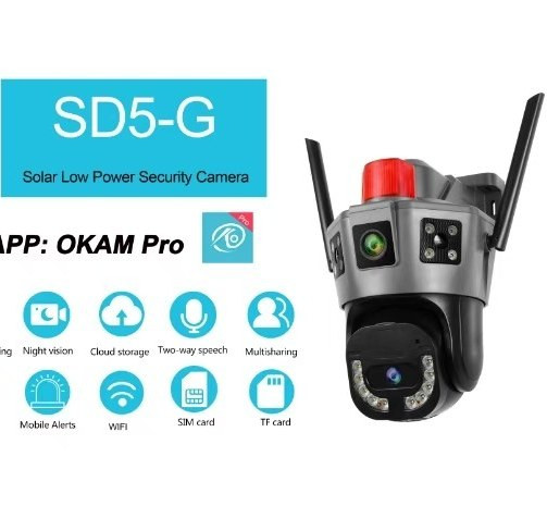 دوربین 2 لنز سیمکارتخور SD5
