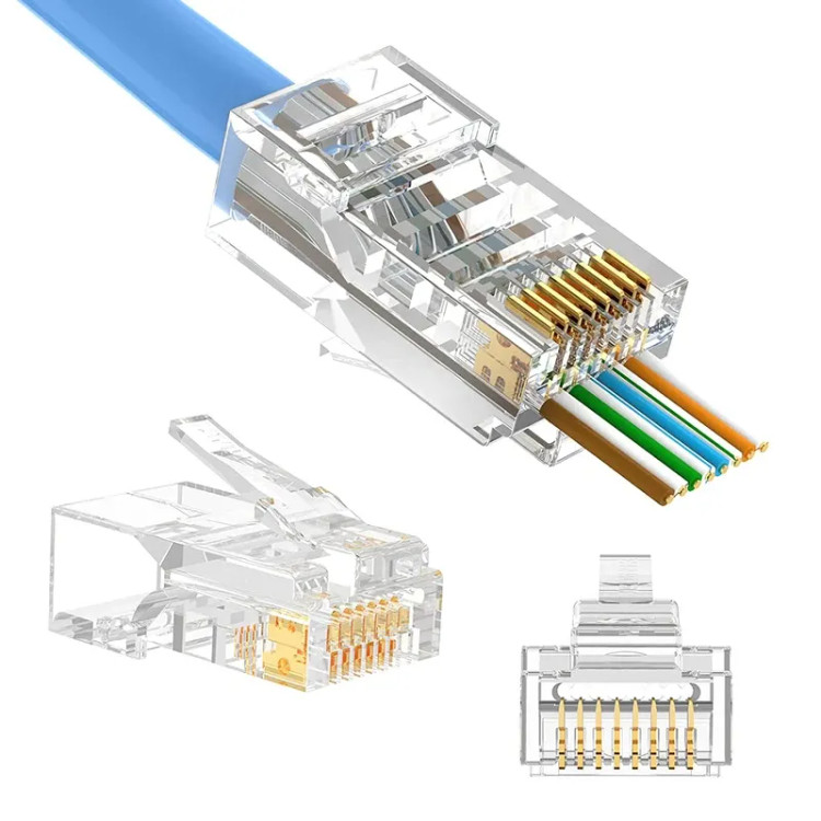 سوکت میانگذر شبکه CAT6