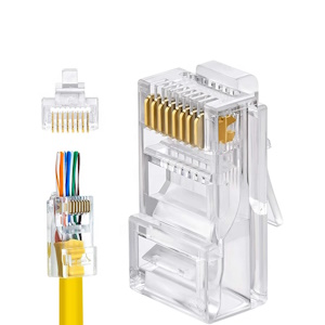 سوکت میانگذر شبکه CAT6